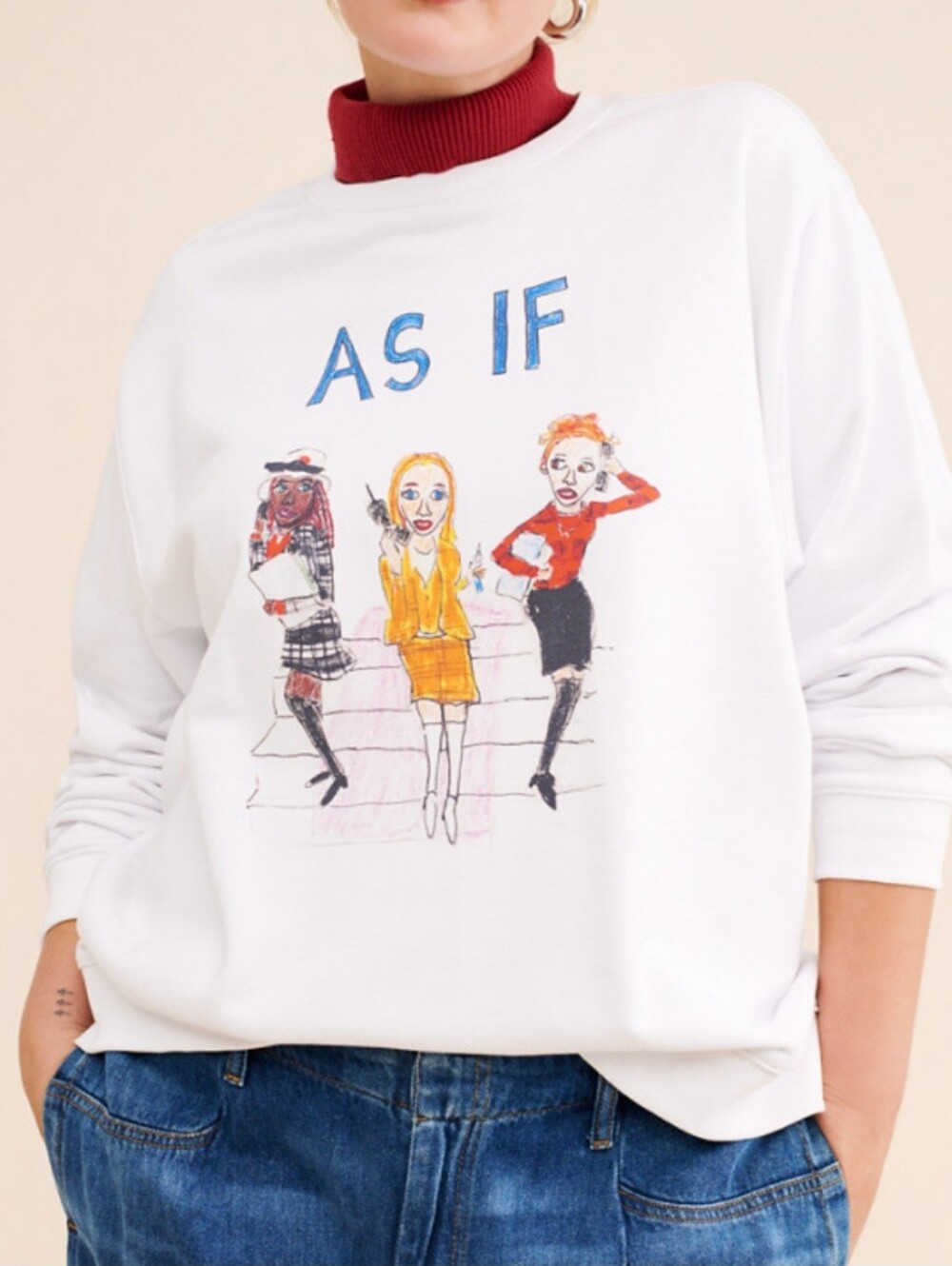 Anthropologie Unfortunate Portrait Sweatshirt